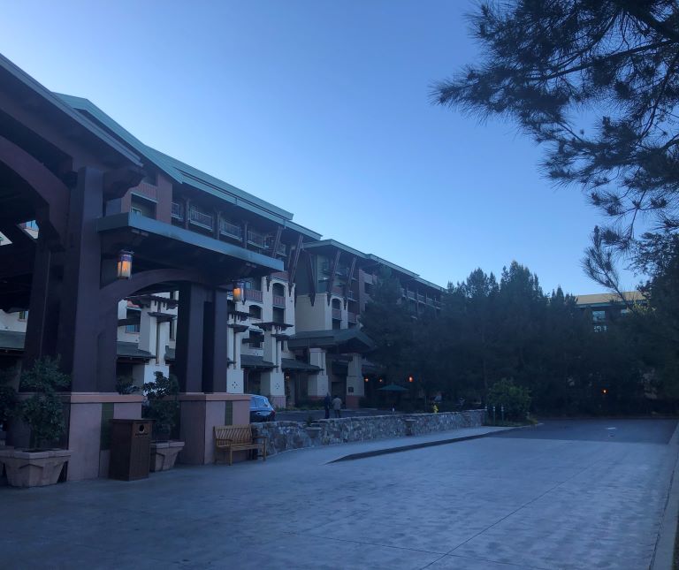 grand californian hotel exterior