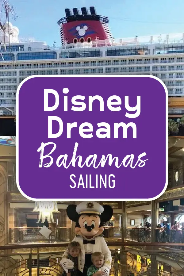 Disney Dream Bahamas Sailing Pin