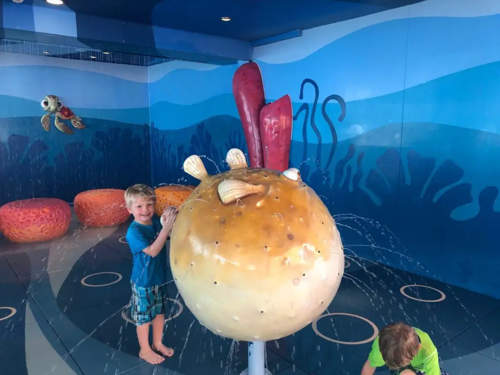 Disney Cruises with Extended Family Nemos Reef