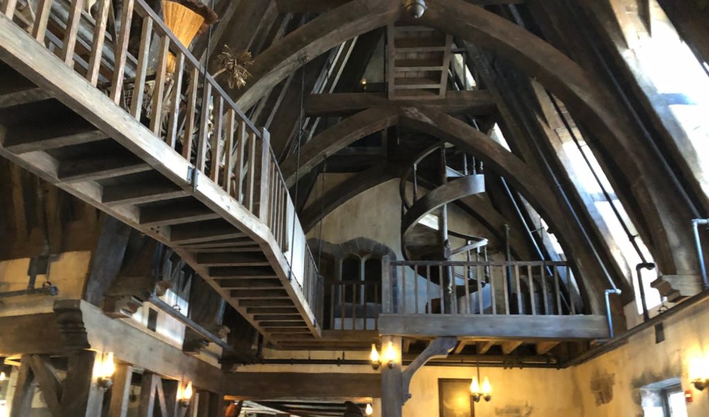 Three Broomsticks going from disney to universal