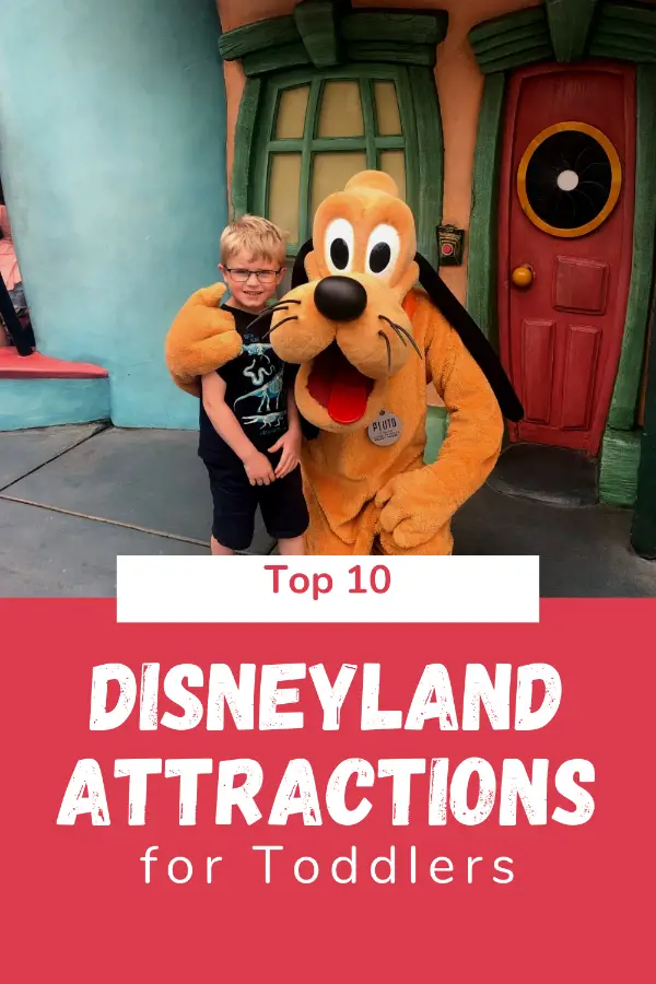 Top Ten Disneyland Attractions for Toddlers Pin