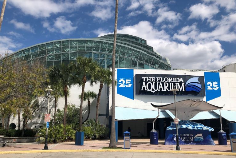 The Florida Aquarium Tips • Put on Your Party Pants - FloriDa Aquarium Exterior