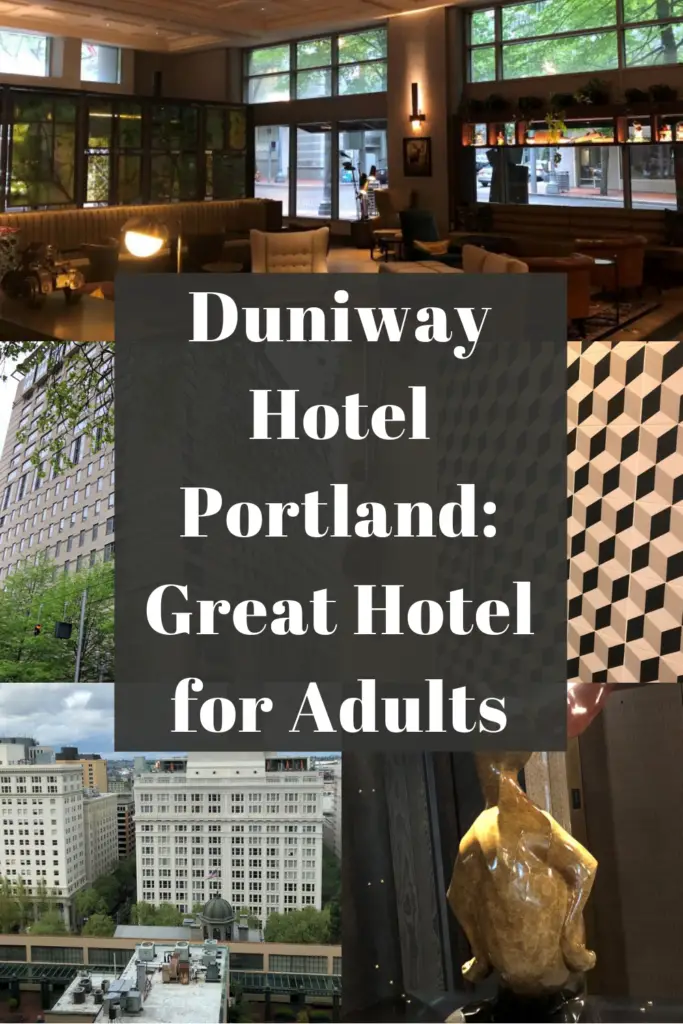 Duniway Hotel Portland Pin