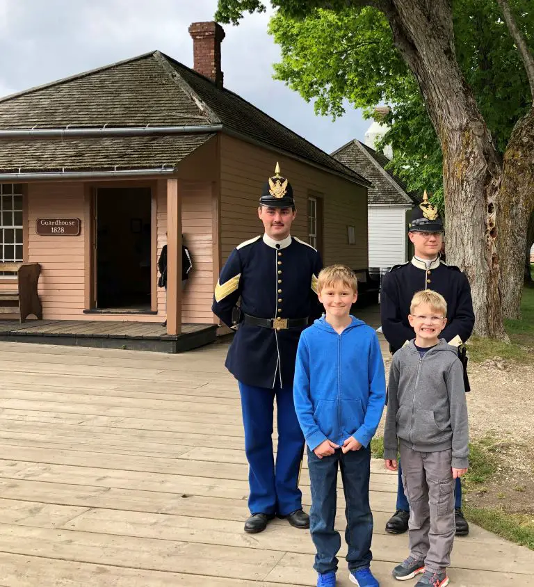 Fort Mackinac City Soldiers