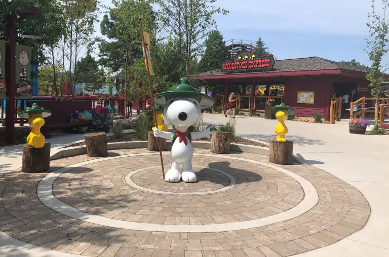 Snoopy at Michigan's Adventure