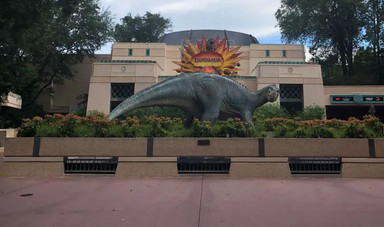 Dinosaur Moving Simulator Ride at Disney's Animal Kingdom Theme Park