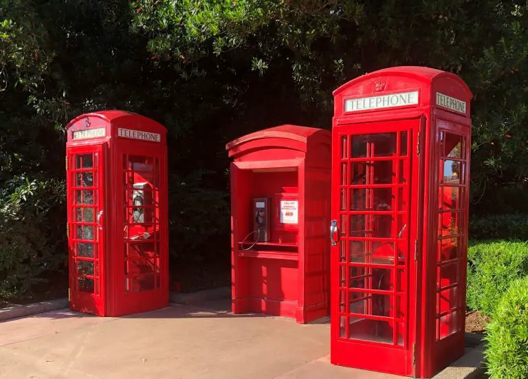 epcot phone booths
