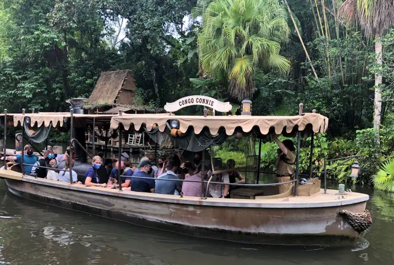 Jungle Cruise water ride at disney world