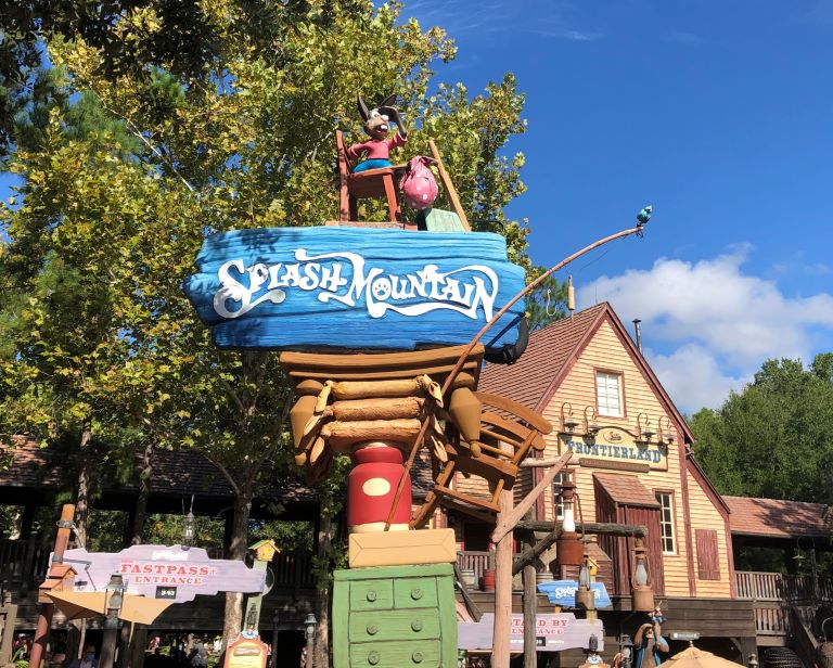 splash mountain entrance