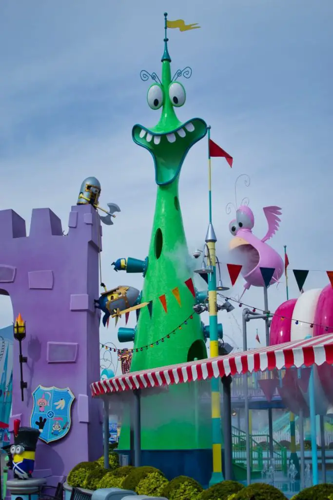 studios universal hollywood splash pad