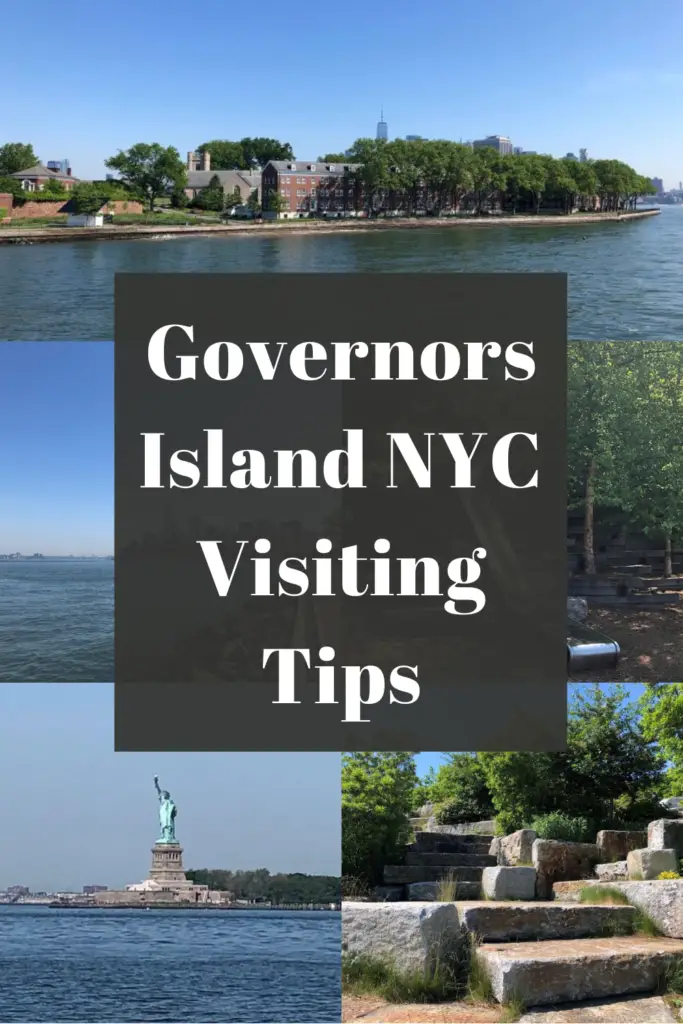 Governors Island Tips Pin