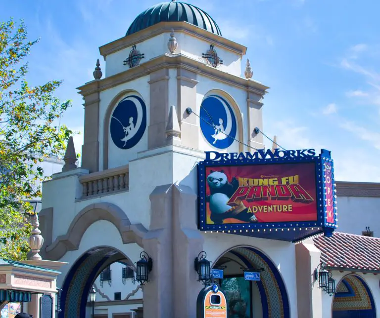 Kung Fu Panda movie theater universal studios toddler attractions