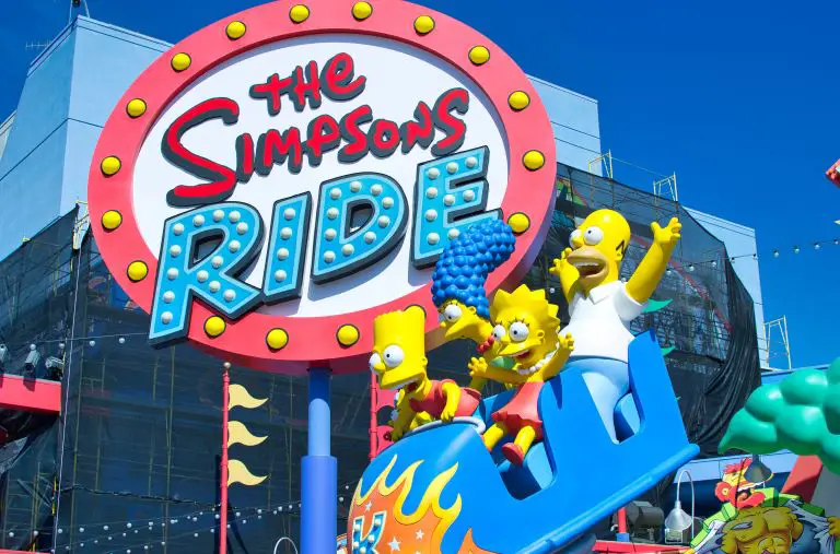 Simpsons ride