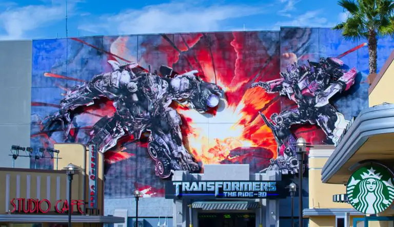 Transformers universal studios ride