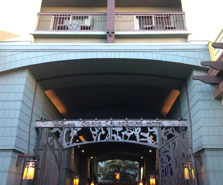 entrance from downtown disney