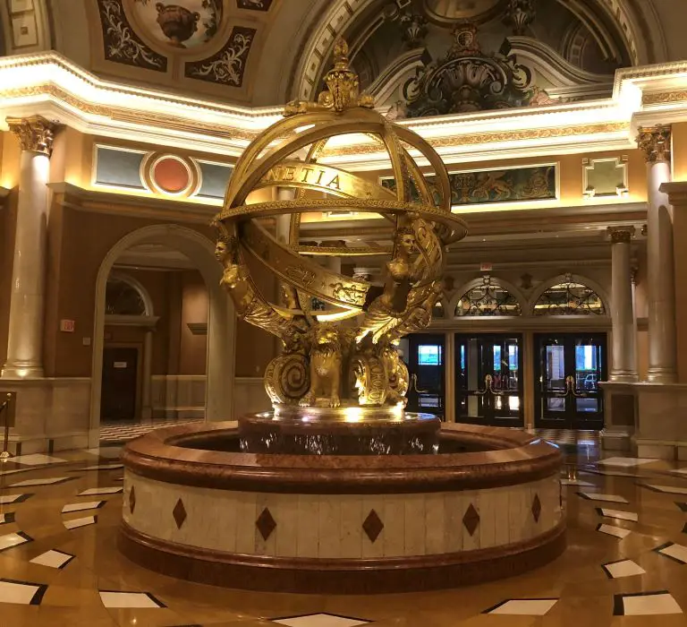 lobby statue
