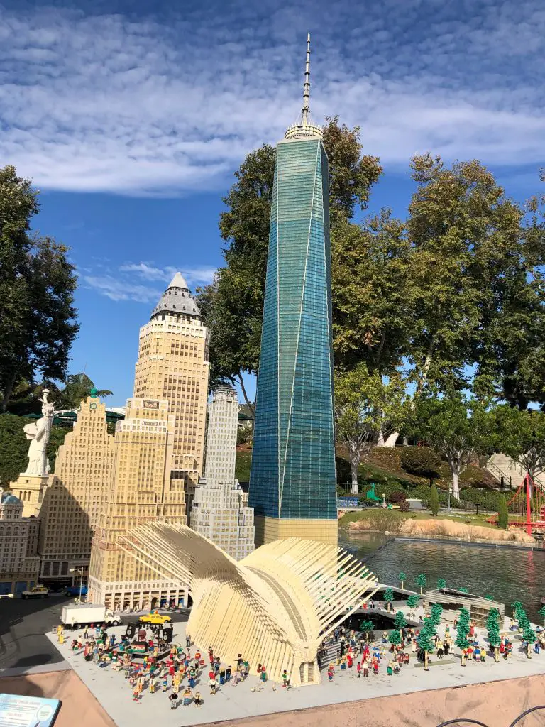 nyc lego statues legoland california