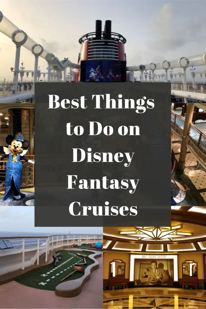 best things to do on disney fantasy cruises pin