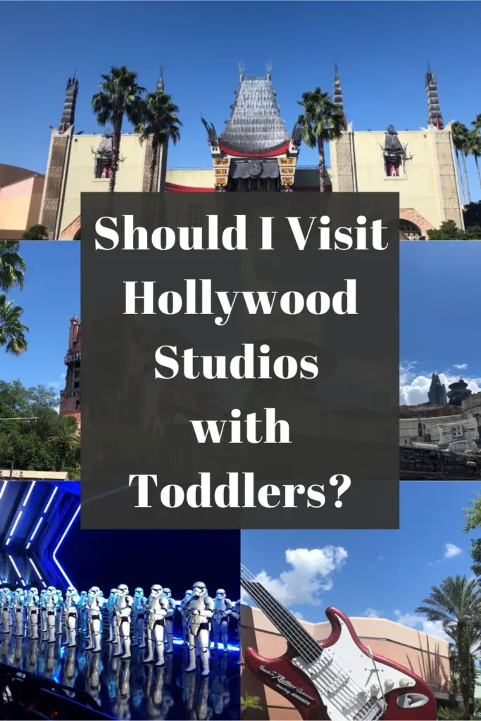 hollywood studios with toddlers pin