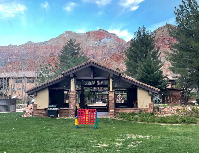 cliffrose lodge gardens at zion national park