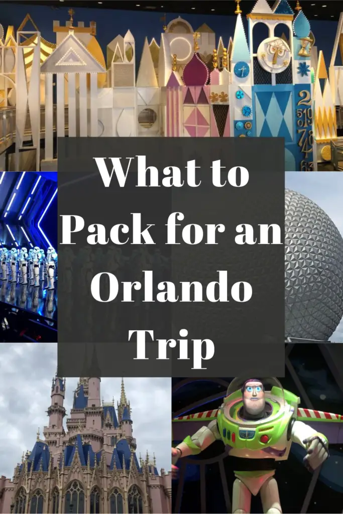 what to pack for an orlando trip in